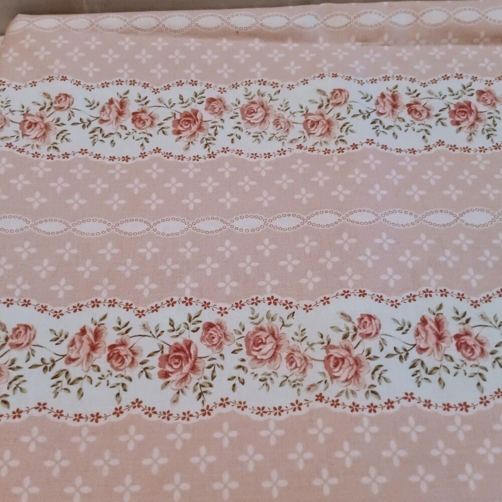 Brother Sister Design Vintage Rose Calico Fabric-Hobby Lobby-1.25 Yards-Cotton